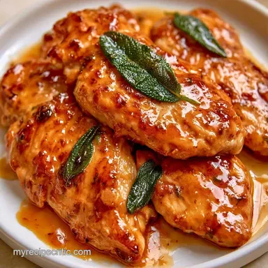 Autumn Chicken Breast in 25 Minutes Recipe Card