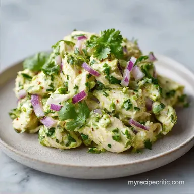 Avocado Chicken Salad in 10 Minutes