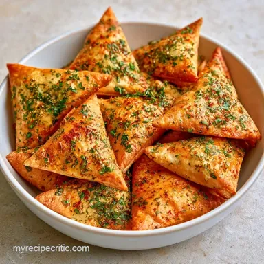 Baked Pita Chips in 20 Minutes Recipe Card