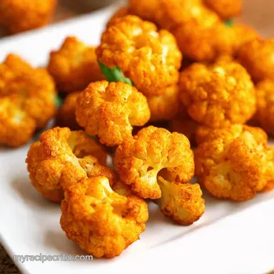 Bangin Sweet Chili Cauliflower Bites Your New Fave Snack Recipe Card