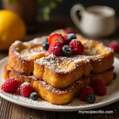Best Brioche French Toast Recipe Easy Indulgent Recipe Card