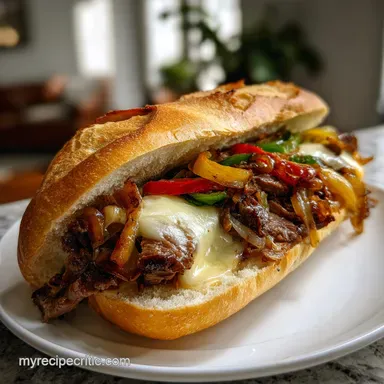 Ribeye Steak for Philly Cheesesteak: Master The Shaved Cut Recipe Card