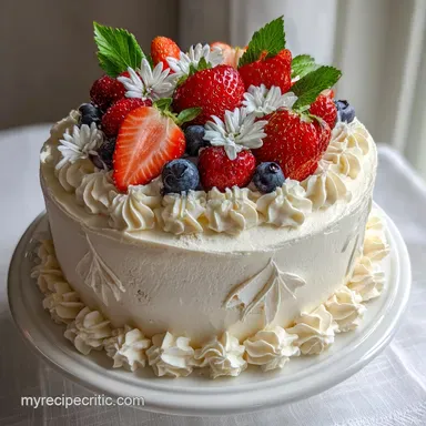 Birthday Cake: Bakery-Quality Crumb in 80 Minutes