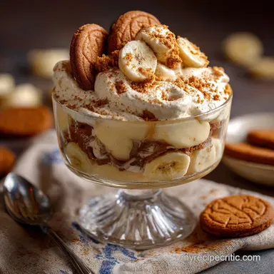 Banana Pudding with Biscoff Cookies: The Ultimate Custard Perfection