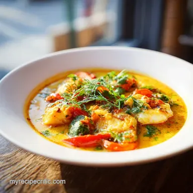 Brazilian Fish Stew Moqueca: Coconut Milk Stew for 4 Servings