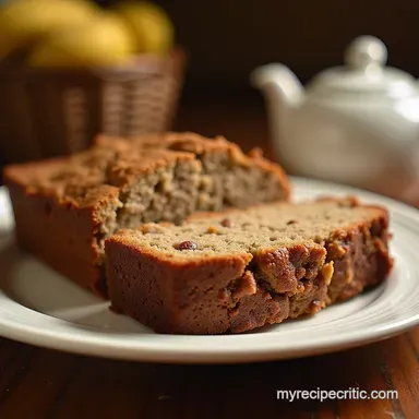 The Ultimate BrownButter Banana Nut Loaf Recipe Recipe Card