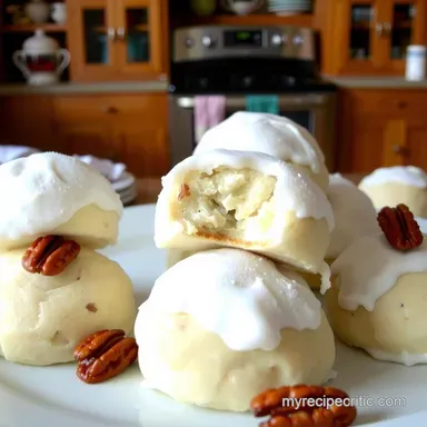 Buttery Pecan Snowballs The Ultimate Mexican Wedding Cookie Recipe Card