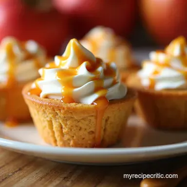 Caramel Apple Dessert Cups Easy My NoBake Fall Treat Recipe Card