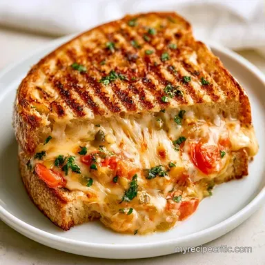 Cheddar Baby Leek Sandwich in 15 Minutes Recipe Card