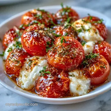 Tomato Goat Cheese Skillet in 25 Min Recipe Card