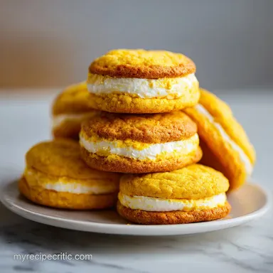 Pumpkin Cheesecake Cookies for 20 Servings Recipe Card