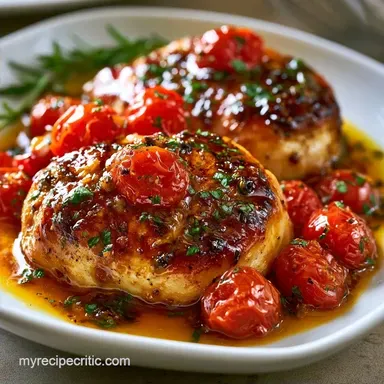 One-Pan Chicken Cherry Tomato Sauce