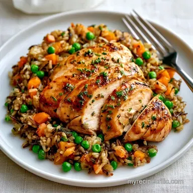 One-Pan Chicken Wild Rice Casserole