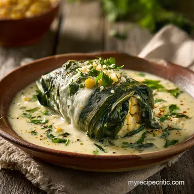 Chile Relleno Soup with Ground Beef in 50 Minutes
