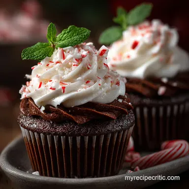 Chocolate Peppermint Cupcakes: Decadent Winter Warmer Recipe