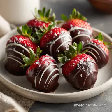 Chocolate Strawberry Bites for 26 Servings