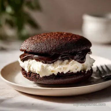 Chocolate Whoopie Pie Cake: 50 Minute Layered Dessert