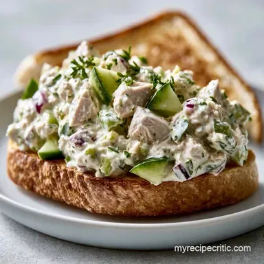 Classic Chicken Salad Sandwich for 4 Recipe Card