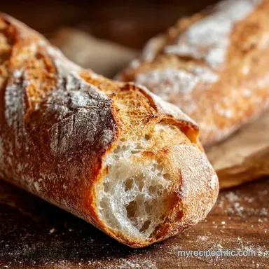 Artisan Baguette Recipe How to Bake Crusty French Bread at Home