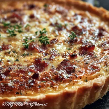 Breakfast Quiche: Classic Flaky-Crust Bacon Gruy&egrave;re Recipe