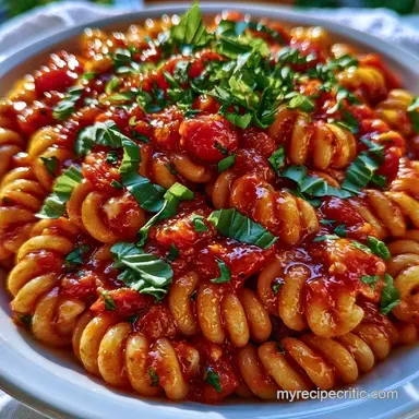 Classic Italian Tomato Pasta in 25 Min