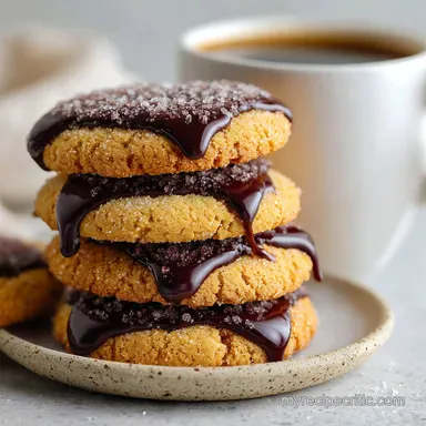 Coffee Sugar Cookies Recipe in 25 Minutes Recipe Card