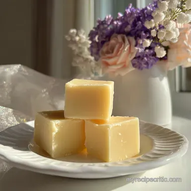 Condensed Milk Fudge No-Bake Ready in 2 Hours Recipe Card
