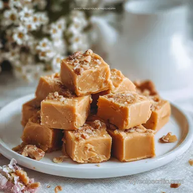 Condensed Milk Fudge No-Bake Ready in 2 Hours
