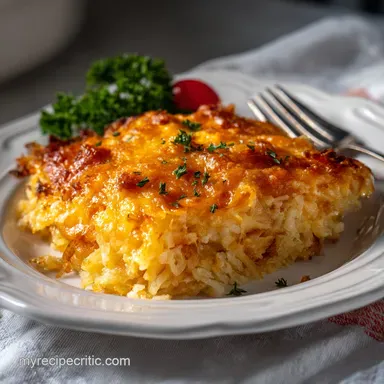 Cracker Barrel Hashbrown Casserole Recipe: Ultra-Cheesy Easy