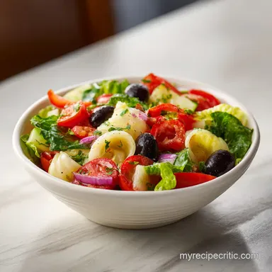 Copycat Olive Garden Salad for 6 Servings