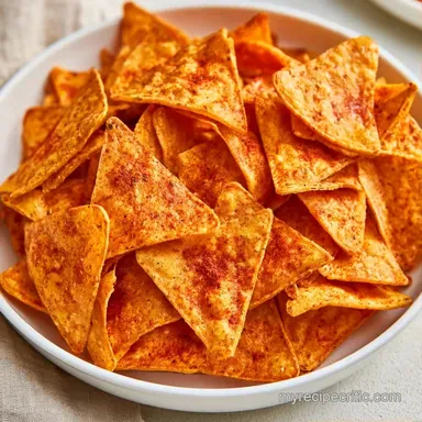 Corn Tortilla Chips in 15 Minutes Recipe Card