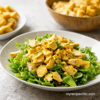 Coronation Chicken Recipe Salad A Right Royal Treat Recipe Card