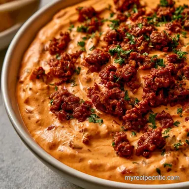 Cream Cheese Taco Dip in 25 Minutes Recipe Card