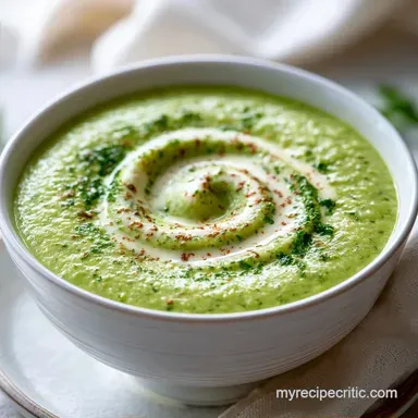 Creamy Roasted Anaheim Pepper Soup