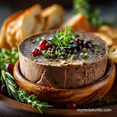 Creamy Classic Beef Liver Pate The Silky FrenchStyle Pâté Recipe Recipe Card