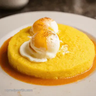 Creamy Polenta Poached Eggs My Comfort Food Secret Recipe Card