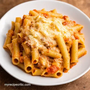 Baked Ziti with Ricotta and Mozzarella My GoTo Recipe