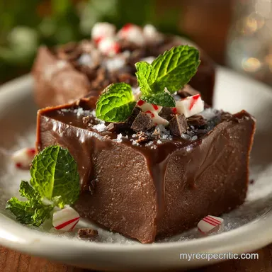 Mint Fudge Recipe: The Ultimate Creamy, No-Bake Peppermint Treat Recipe Card