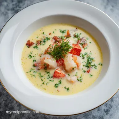 Creamy Seafood Chowder Recipe for 6 Servings Recipe Card