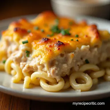 Creamy Tuna Noodle Casserole Better Than You Remember Recipe Card