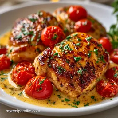One-Pan Creamy Tuscan Chicken