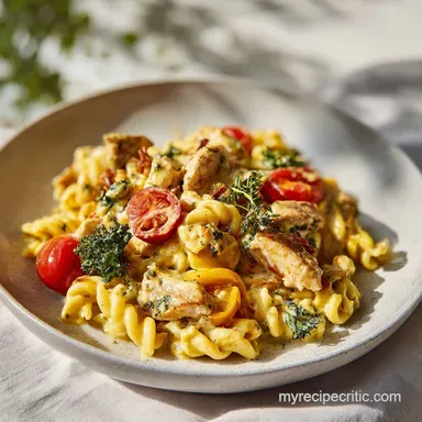 Creamy Tuscan Chicken Thighs in 35 Minutes Recipe Card