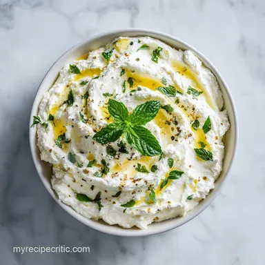 Whipped Feta Dip in 25 Minutes: Creamy Mediterranean Appetizer Recipe Card