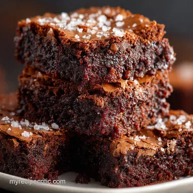 The Best Crinkle Top Brownies Chewy Fudgy Totally Foolproof Recipe Card