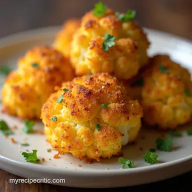 The Ultimate Crispy Baked Cauliflower No Frying Required