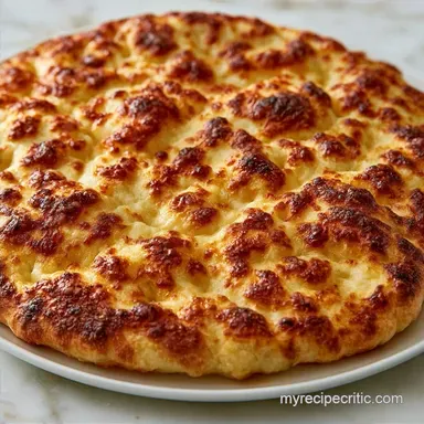 Crispy Flatbread Pizza Base for 2