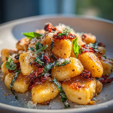Veggie Night Dinners: Pan-Seared Gnocchi in 20 Minutes Recipe Card