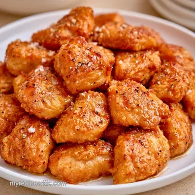 Crispy Salt and Pepper Chicken Recipe Card