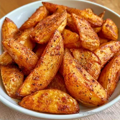 Crispy Potato Wedges for 4 Servings