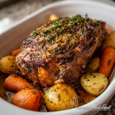 Crock Pot Turkey: Smoke Kissed & Falling Off Bone Recipe Card